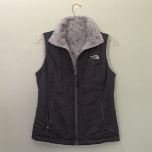 Purple/Lavender The North Face Fleece Lined Vest